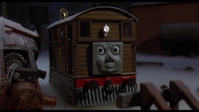 Gone like the lost engine and the buffers that lead to her - Thomas and the Magic Railroad