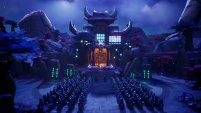 -[gong ringing]
-[dramatic music] - LEGO Ninjago: Dragons Rising