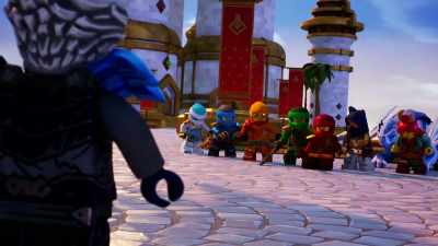 [gong ringing] - LEGO Ninjago: Dragons Rising