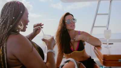 - Gonna say the same thing,
and you know, it's so funny, - The Real Housewives Ultimate Girls Trip