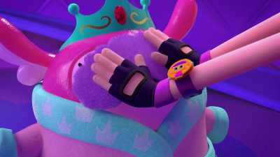 Goo gripper
gloves, activate. - Abby Hatcher