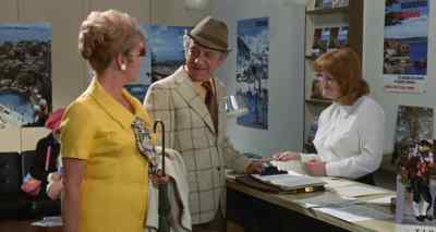 Good afternoon. Lovely day for it. - Carry on Abroad