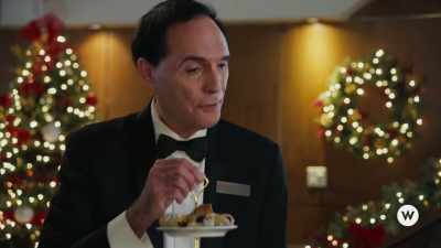 Good afternoon, miss,
may I present our tea? - Inventing the Christmas Prince