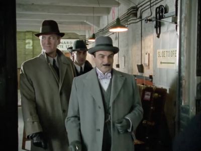 Good to be home, eh, Poirot? - Agatha Christie's Poirot