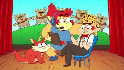 Good, because
I'm a little nerv-- - ThunderCats Roar