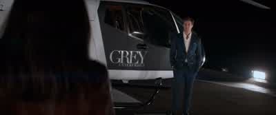Good evening AnastasiaWait You're flying thisINHALES SHARPLYNo escaping now - Fifty Shades of Grey