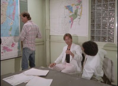 Good evening.
Two for dinner? - Miami Vice