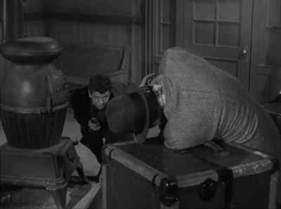 Good evening.
Who's in charge here?
Father Vincente. - Alfred Hitchcock Presents