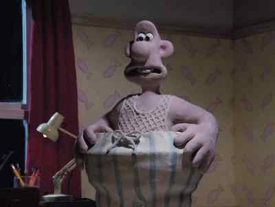 Good grief, it's you! - The Wrong Trousers