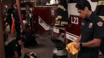 Good job out there
today, Captain. - Station 19