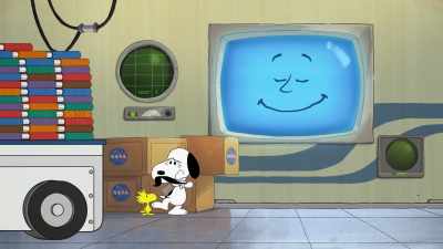 Good! Let's start with some light reading. - Snoopy in Space