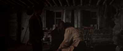 Good lord, hat. What the hell happened? - Terror on the Prairie