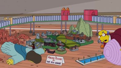 Good lord.
The Redeemer's on a rampage! - The Simpsons