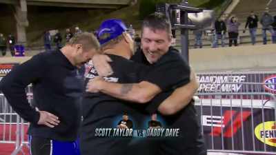 Good luck, brother.
With a pass like that, - Street Outlaws No Prep Kings Team Attack