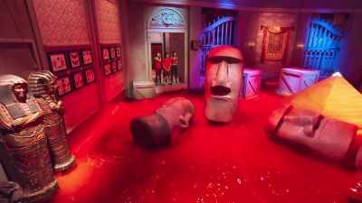 Good luck making it across the Basement, - Floor Is Lava