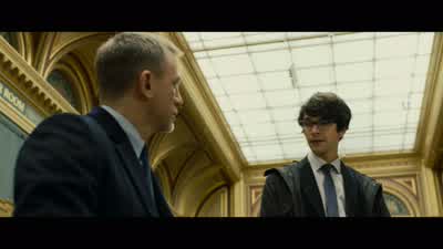 Good luck out there in the fieldAnd please return the equipment in one pieceBrave new world - Skyfall