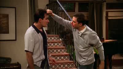 Good. Me? Very nice. - Two and a Half Men