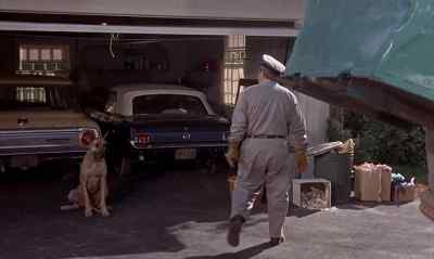 GOOD MORNING, BRUTUS.
UP KINDA EARLY, AIN'T YA ? - The Ugly Dachshund