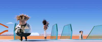 Good morning, Flint Lockwood and lab partner. - Cloudy with a Chance of Meatballs 2