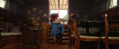 - Good morning, gentlemen... and madam.
- (Mr Brown keeps muttering) - Paddington in Peru