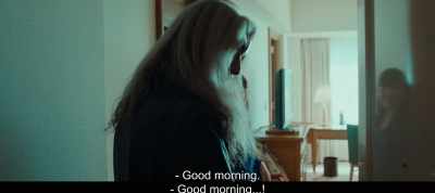 - Good morning.
- Good morning...! - The Most Beautiful Boy in the World