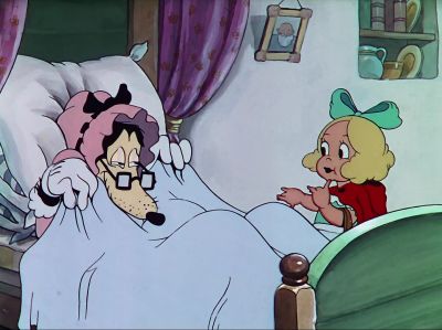 Good morning Grandma - The Big Bad Wolf