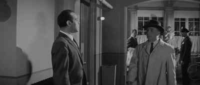 - Good morning, Lieutenant.
- Where's Delambre? - Return of the Fly