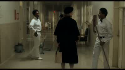 Good morning Miss Ratched Mr WashingtonGood morningGood morning Miss Ratched Good morningMorning Bancini Good morningHow you feelRestedMedication time Medication time - One Flew Over the Cuckoo's Nest