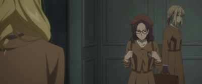 
Good morning, Miss York. - Violet Evergarden: Eternity and the Auto Memory Doll