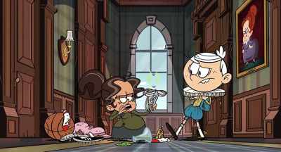 - Good morning, Morag.
- Your athletic supporter, sir? - The Loud House Movie