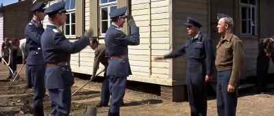 - Good morning, Squadron Leader.
- Good morning, sir. - The Great Escape