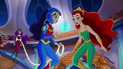 Good news Hawkgirl The trident has been secured - DC Super Hero Girls: Legends of Atlantis