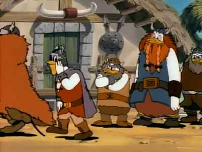 Good news. If we
limit our rations, - DuckTales