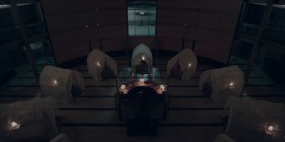 Good night, girls.
Blessed dreams. - The Handmaid's Tale