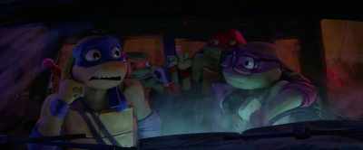 - Good one.
- Hey. We're not the ones - Teenage Mutant Ninja Turtles: Mutant Mayhem