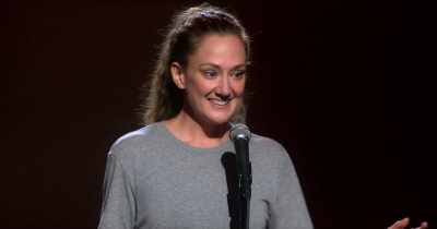 Good. Open your
textbooks to Chapter 14. - Jacqueline Novak: Get on Your Knees