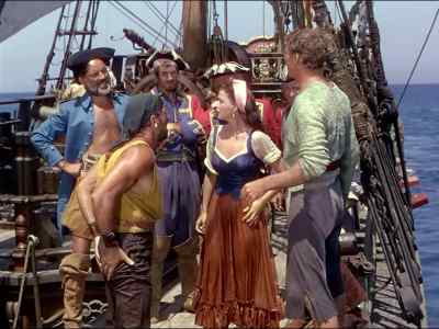 Good shooting, lads. Well aimed. - The Crimson Pirate