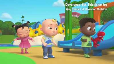 -Good slide, Roary.
-[Cece chuckles] - CoComelon Lane