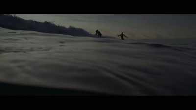 - Good surf?
- Yeah. Made some fun ones. - Gringa
