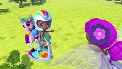Good, because that might be exactly
what we need to save this farm. - Rainbow Rangers