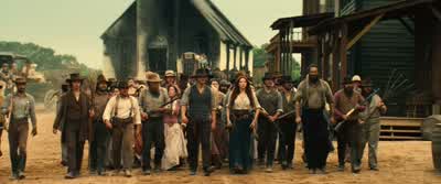 Good, they brought their pitchforks. - The Magnificent Seven