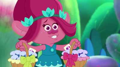 Good thing I have these catch
‐all emergency baskets! - Trolls: TrollsTopia