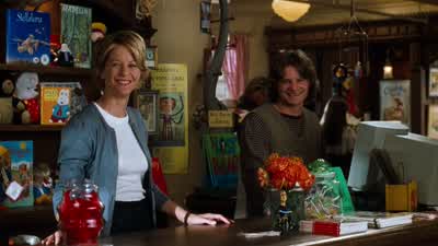 Good thing it wasn't the fish. - You've Got Mail