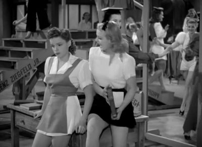 Good thing you outgrew those knock knees - Ziegfeld Girl