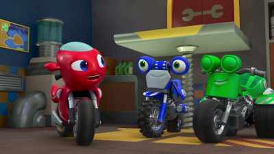 - Good thinking, Loop!
Can we use your magnet - Ricky Zoom