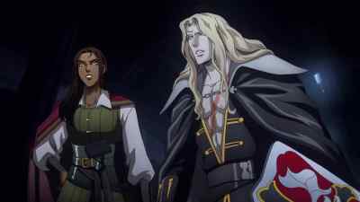 Good trick,
but you threw away your sword. - Castlevania