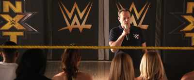 Good versus evil.
Babyface versus heel. - Fighting with My Family