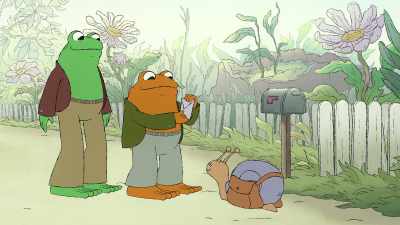 Good weight. Beautiful envelope.Fine-looking stamp. - Frog and Toad
