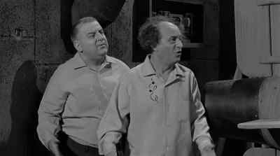Good work, boys.
At last you did something right. - The Three Stooges in Orbit