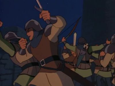 - Good work.
- Our arrows made 'em run. - Gargoyles